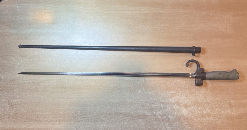 WW I FRENCH LEBEL  "ROSALIE" CRUCIFORM BAYONET 