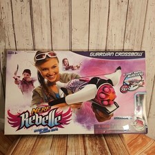 NERF Rebelle Guardian Crossbow Blaster Dart Gun Hasbro Collectible 2013 New