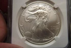 2011 (S) NGC Silver Eagle MS70  PQ! Struck in San Francisco Mint
