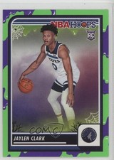 2023-24 Panini Haunted Hoops Slime Jaylen Clark #189 11pj