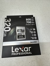 Lexar Professional CFexpress Type A Card 320GB 800MBs Read 700MBs Write 10