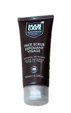 ManCave Natural Skin Care Face Scrub, 3.38 fl oz. NEW