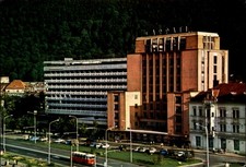 Hotel Carpati Brasov Romania vintage postcard b414