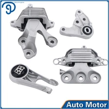 For Chevrolet Malibu 16-18 1.5L 84034273 4x Motor & Transmission Mount Set