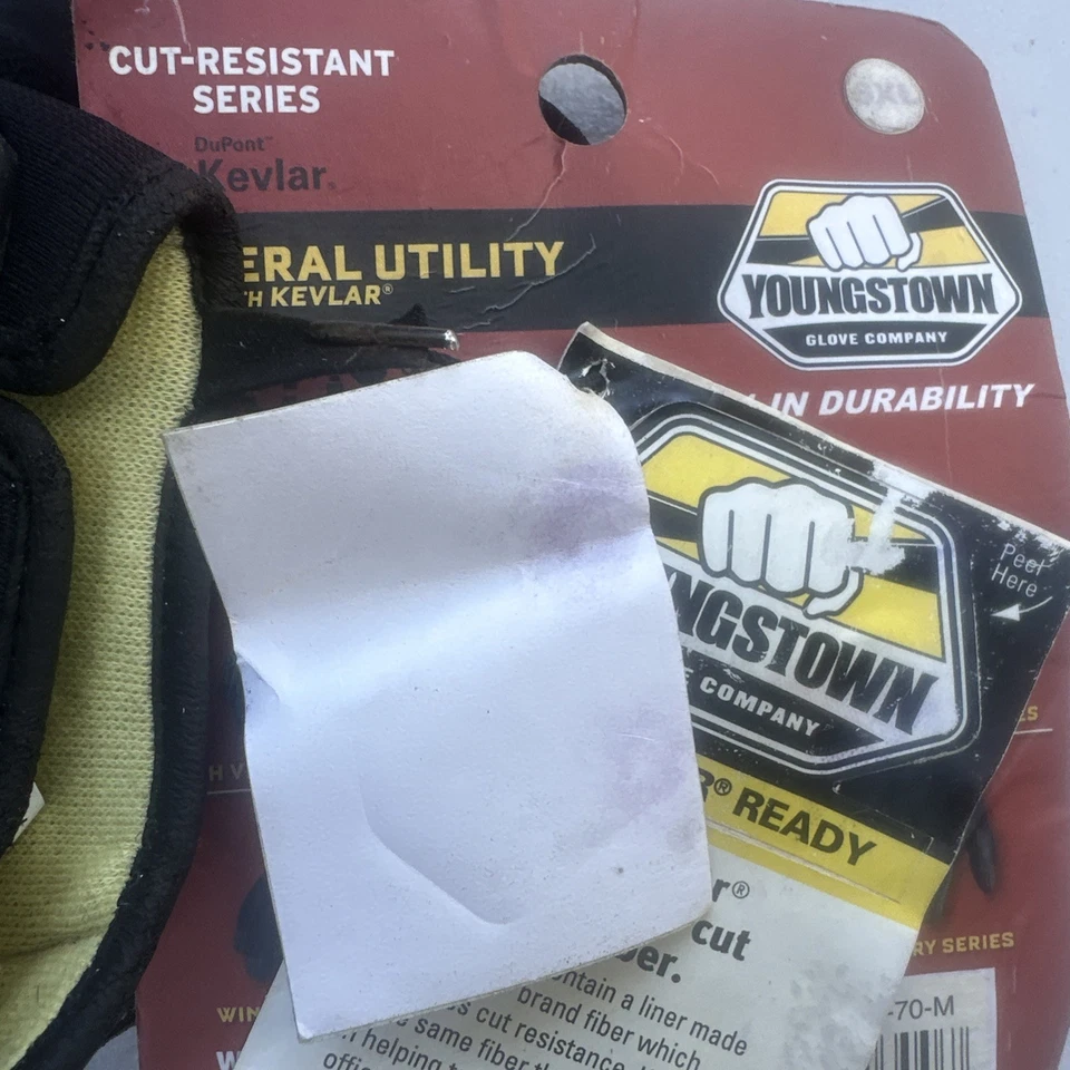 3 Youngstown 05-3080-70-6XL Utilidad General Forrados con Guantes KEVLAR 6XL Foto 4 de 4