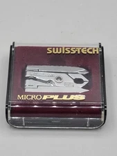 Vintage Swiss-Tech Micro Plus Utility Tool 8 In 1 w/Box