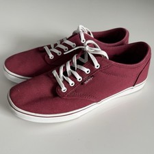 Vans Atwood Low Burgundy canvas sneakers