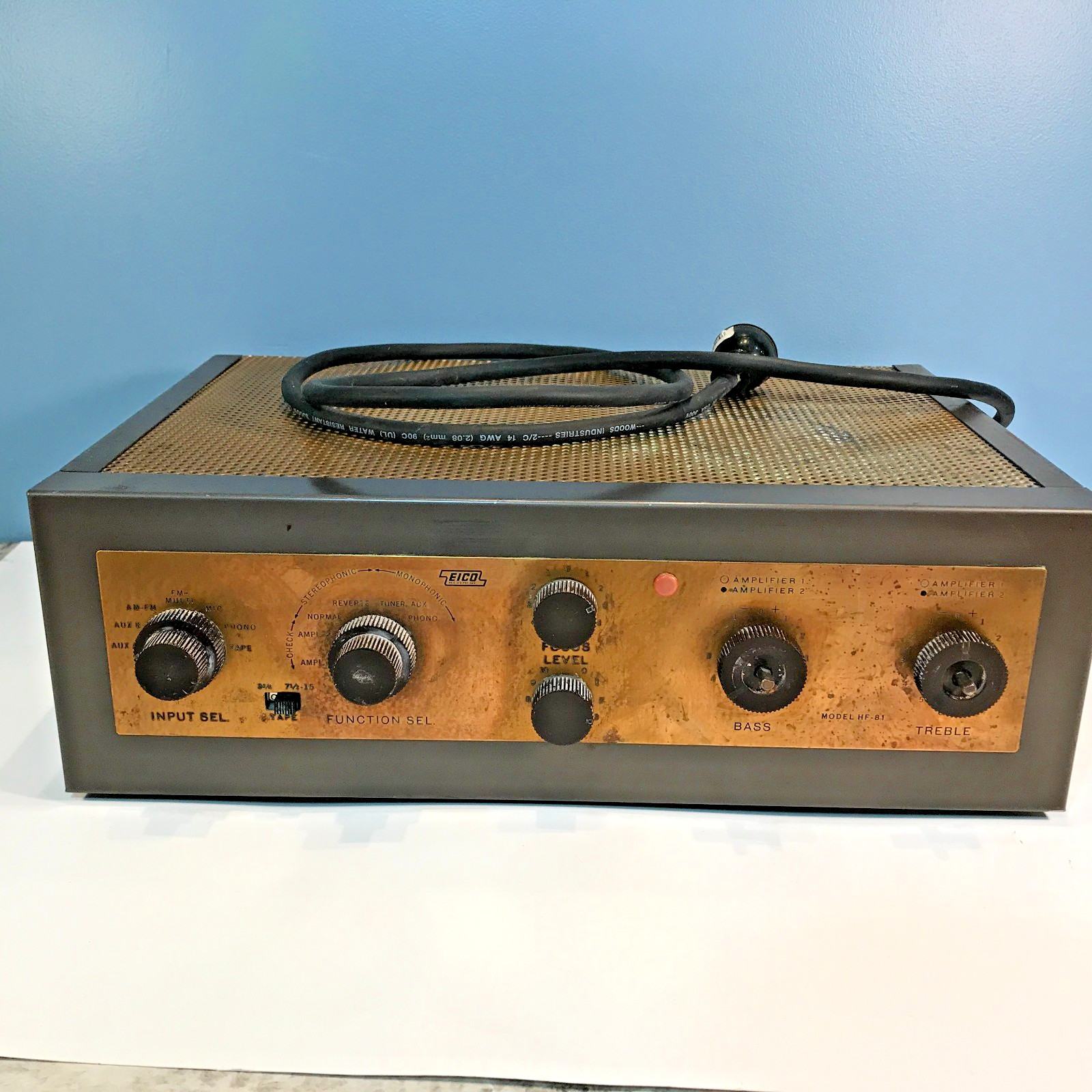 Vintage Eico HF-81 Vaccum Tube Stereo Integrated Amplfier Ne