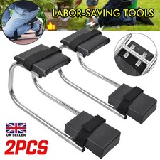 2PCS Galvanizing Knee Seat For Gardening Ergonomic Knee Protection Work Stool