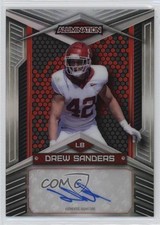2023 Alumination Draft Base Silver Rainbow 42/75 Drew Sanders #AB-44 Auto 0r2b