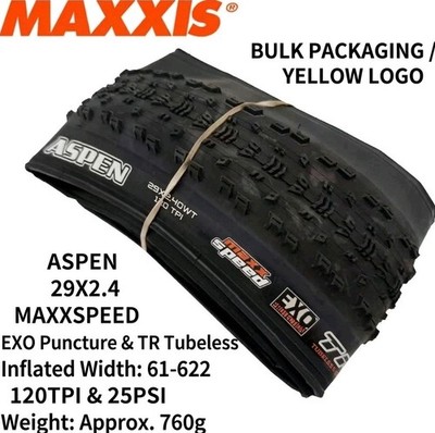 Maxxis Aspen 29 x 2.40 WT MTB Reifen MaxxSpeed EXO TR Tubeless Ready