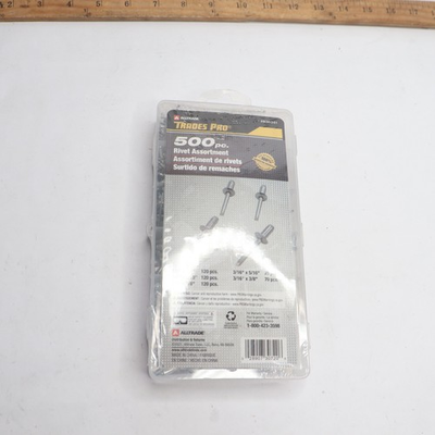 #ad 500 Pk AllTrade Assortment Rivet 836341 $44.99