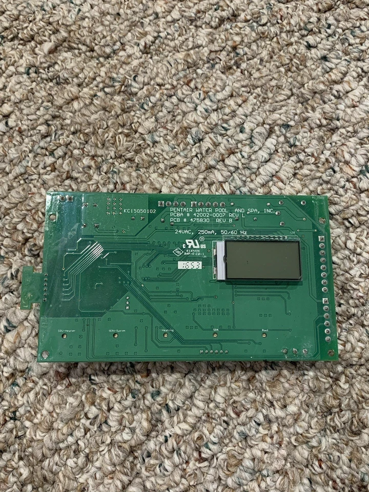Pentair Sta-Rite 42002-0007 Rev L R14 Control Board 475830 Rev B  used #P177 - Image 2 of 4