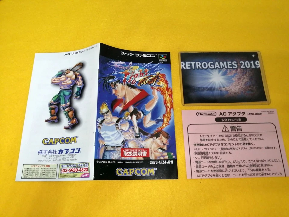 FINAL FIGHT TOUGH NINTENDO SUPER FAMICOM SFC RARE!!! - Image 4 of 4