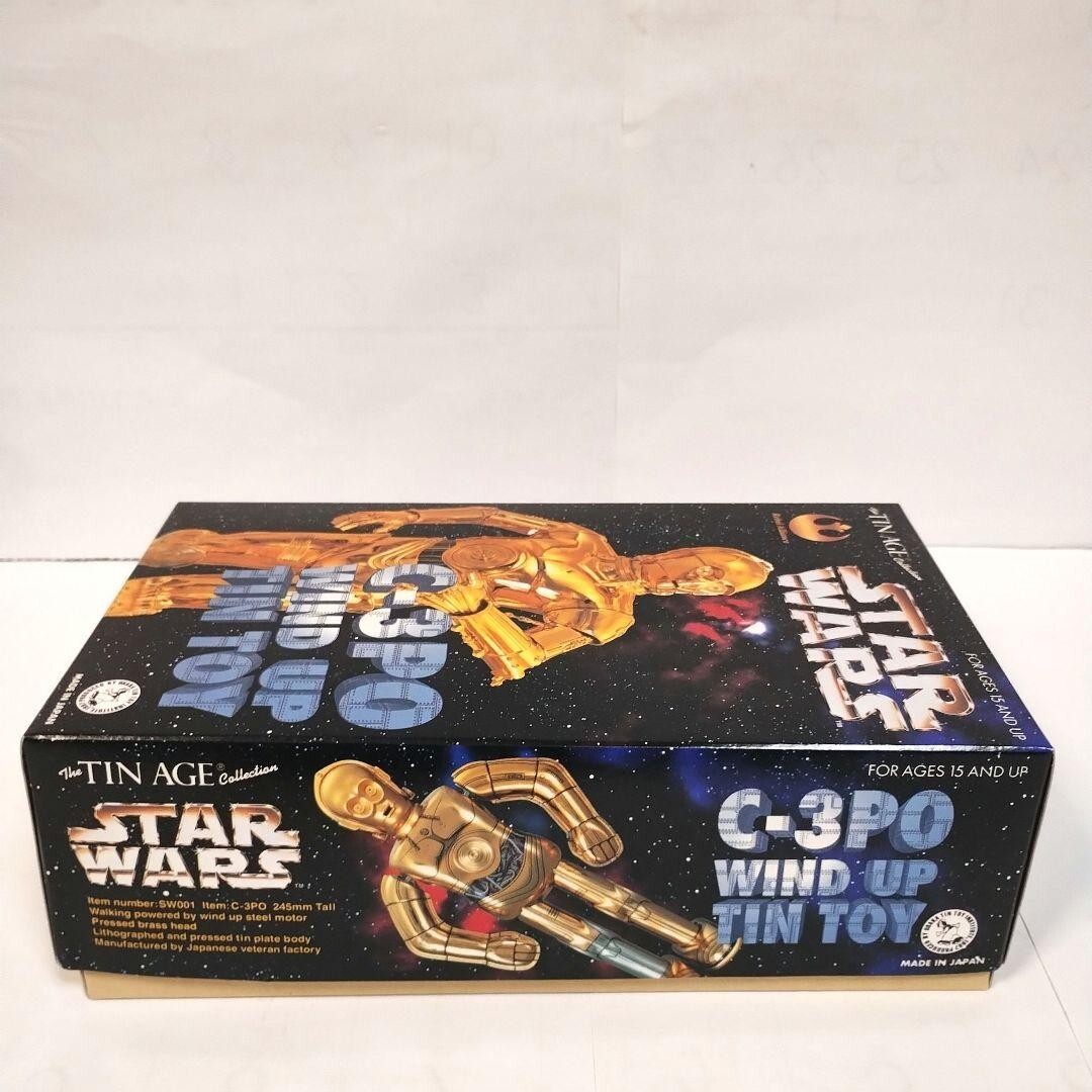 STAR WARS C-3PO WIND UP TIN TOY ブリキフィギュア STAR WARS C-3PO WIND UP TIN TOY ブリキフィギュア Star Wars C