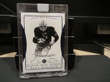 Panini Flawless Sapphire Encased Base Card Packers Paul Hornung 02/10   2015