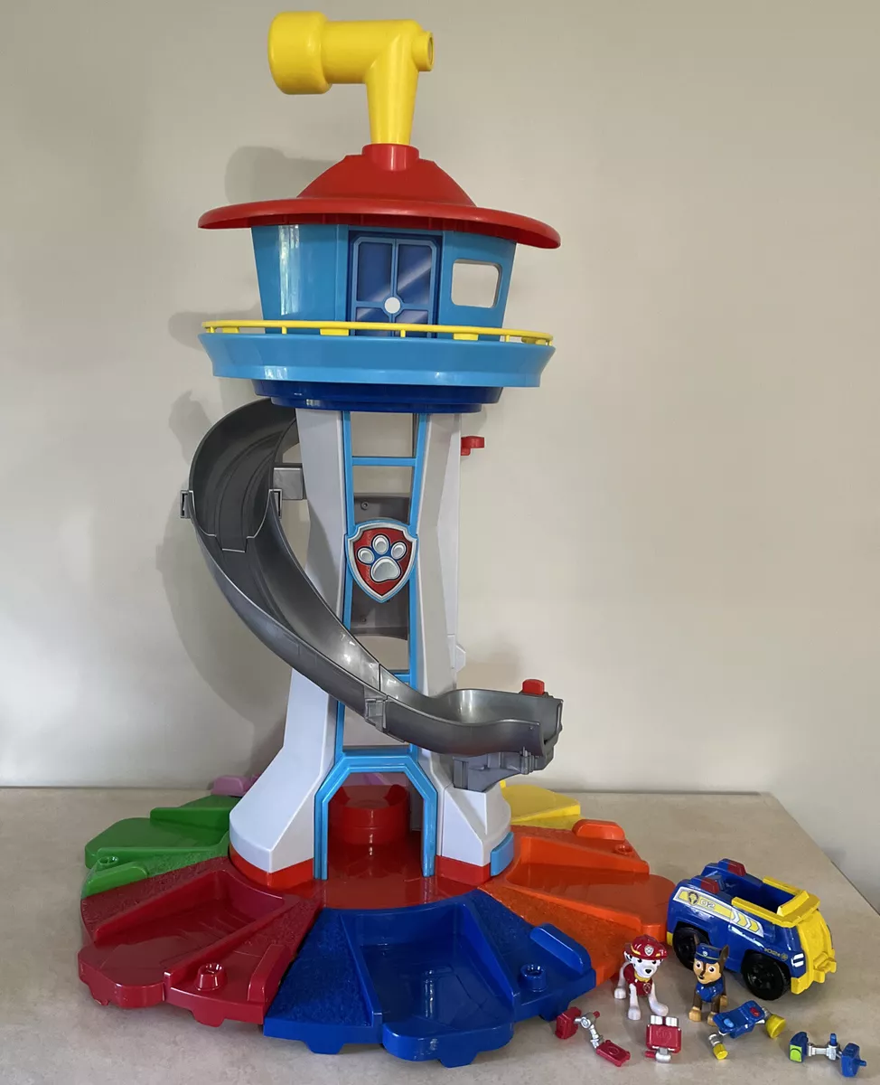 Paw Patrol My Size Lookout Tower Complete sets VEHICLES, FIGURES LOT HTF  Toy 778988518793