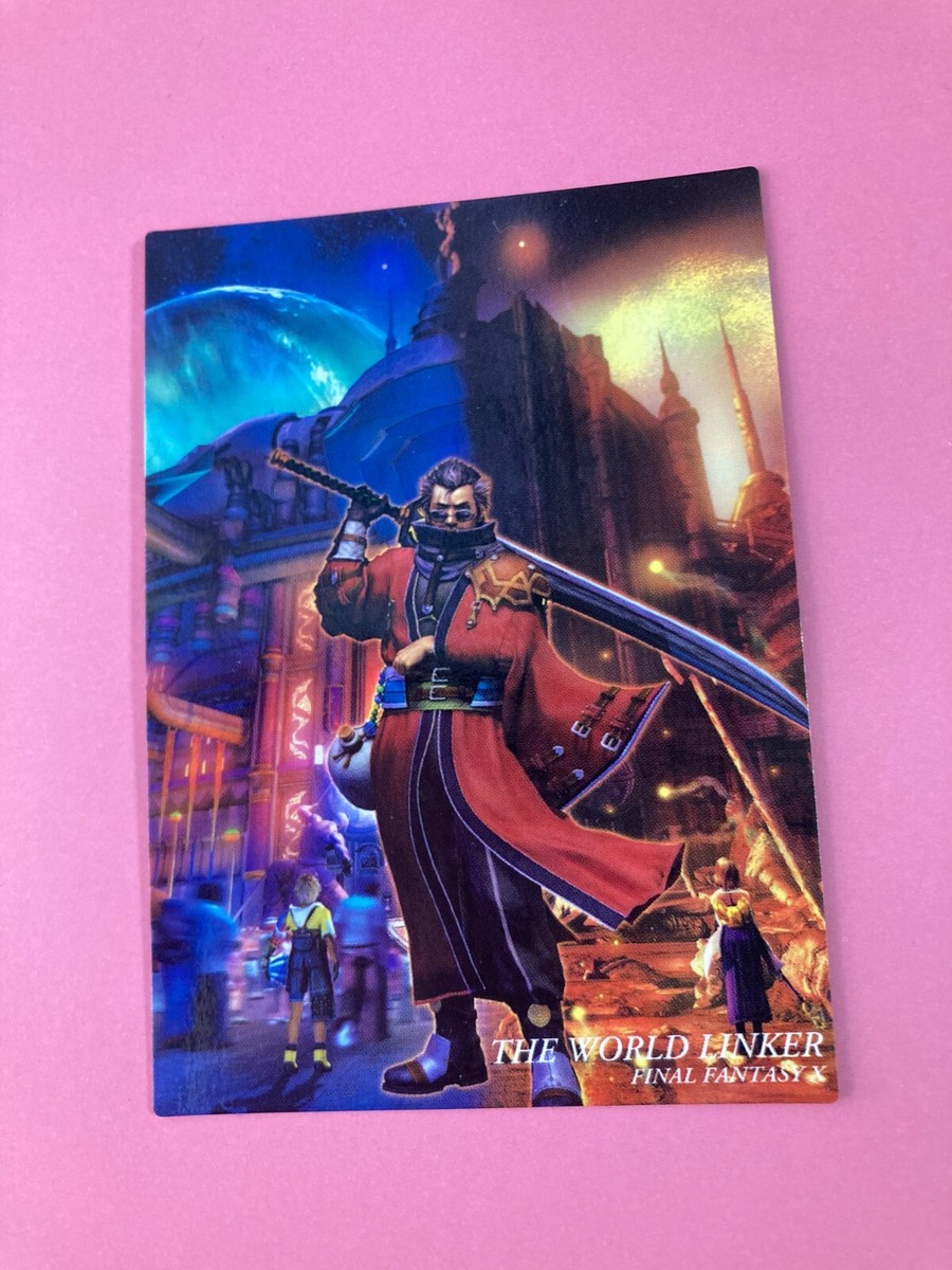 Final Fantasy Art Museum Trading Card #464 Auron Tidus Yuna japan
