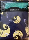 Nightmare Before Christmas Tablecloth 60”x84” Oblong. Flannel Backing