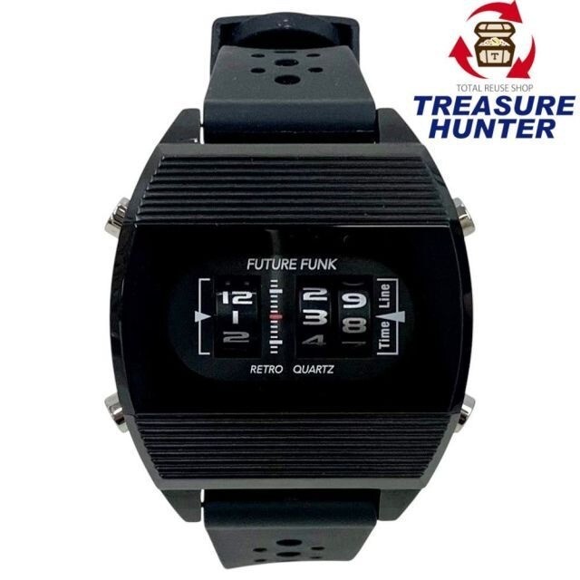 Future Funk FF104 Retro Quartz Wrist Watch Black Used | eBay