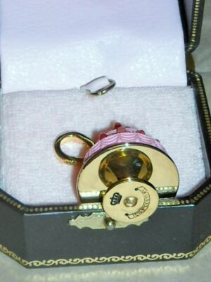 RARE Juicy Couture Tiered Strawberry Cake Charm YJRU3313