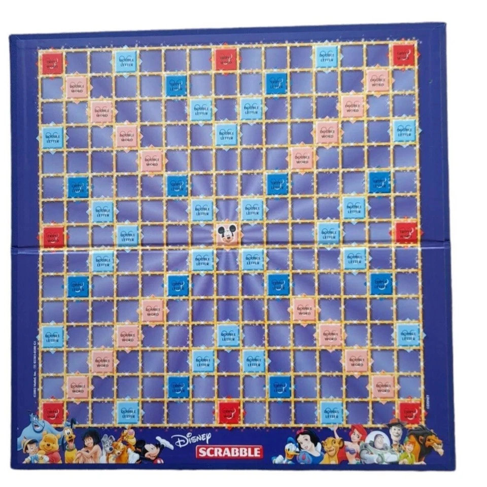 Nuevo Precintado 2003 Mattel Disney Mickey Mouse and Friends Scrabble Juego de Mesa Foto 3 de 4