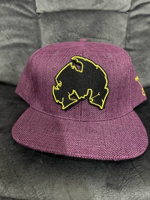 Casquette Grassroots California METHODMAN Taille 7 - Noire Et Jaune Abeille, Neuve Avec étiquettes