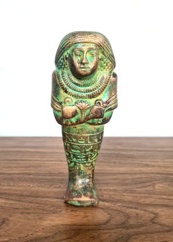 Rare Antique Hand Carved Ancient Egyptian Ushabti Statue - Picture 2 of 14