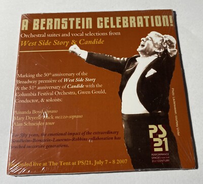 A Bernstein Celebration Orchestral Suites & Vocal Selections From West Side Sty.