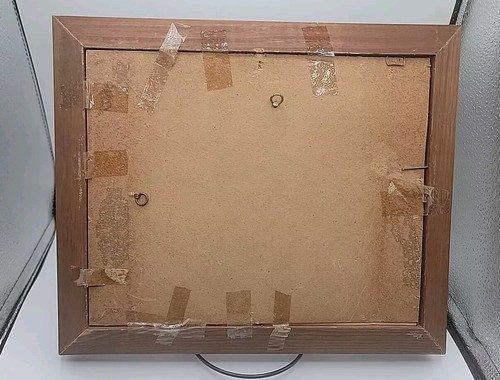 *Vintage* 1970er Frederick Sweney Wildlife 3-D GEPRÄGT Druck Elch und Berg - Bild 3 von 5