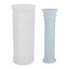 <!--F#f_0-->Roman Column Candle Mold Pillar Candle Making Silicone Mould DIY Candle Mould<!--F/-->