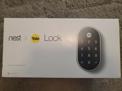 nest x yale lock satin nickel with google nest connect