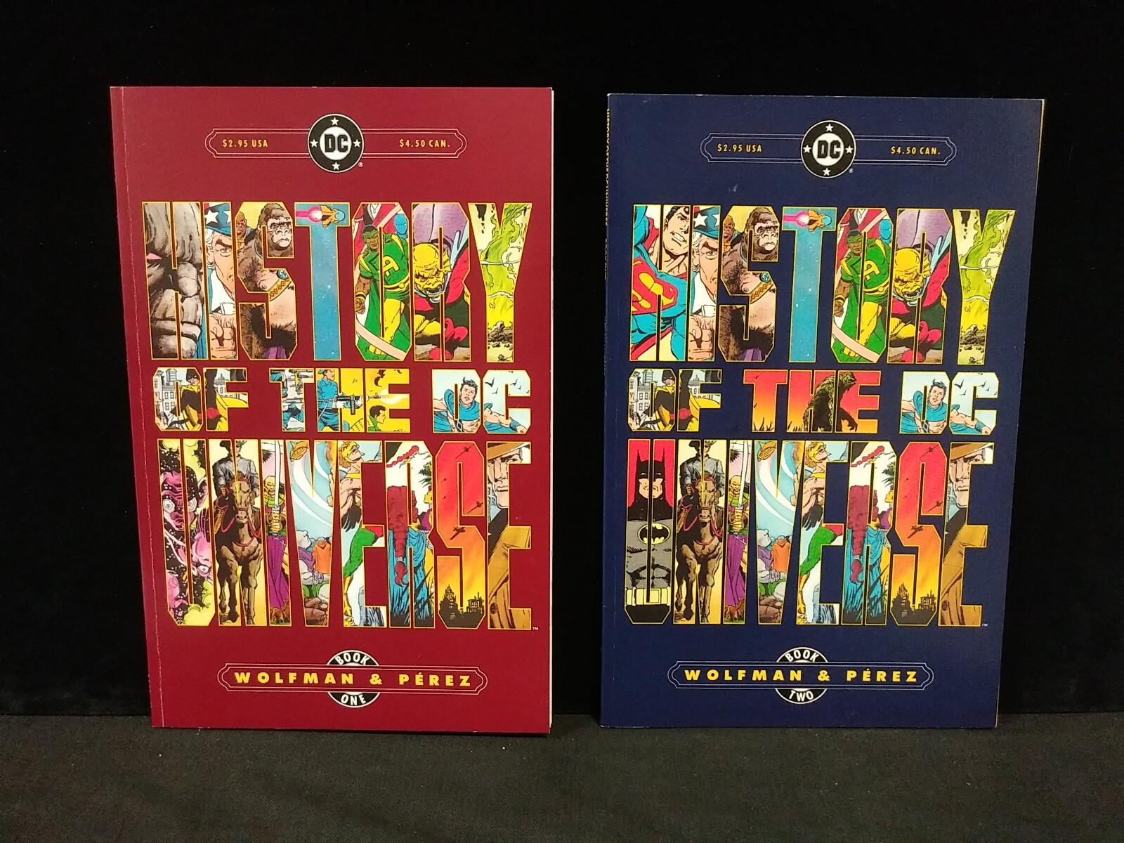 History of the DC Universe #1-2 SET (X2) DC Comics 1986 | eBay