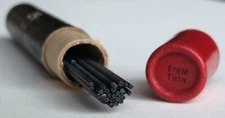 Vintage EVERSHARP Mechanical Pencil Lead .9mm Firm Black NOS Tube 16pk USA