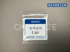 OEM Seiko 8119 0075 Original Band Link Connecting Pipes / Collars 5 PCS