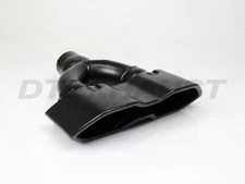 VINTAGE DT-25165BK DUAL DOUBLE WALL  BLACK POWDER COAT TIP 2.5" INLET 11.75" L