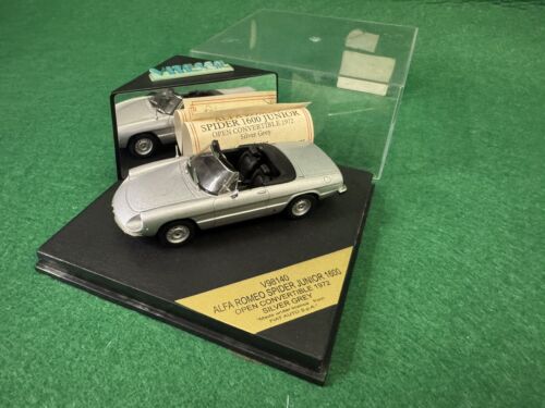 VTESSE ALFA ROMEO SPIDER JUNIOR 1600 VINTAGE DIE CAST MODELLINO MACCHINA 1:43 - Foto 9 di 9