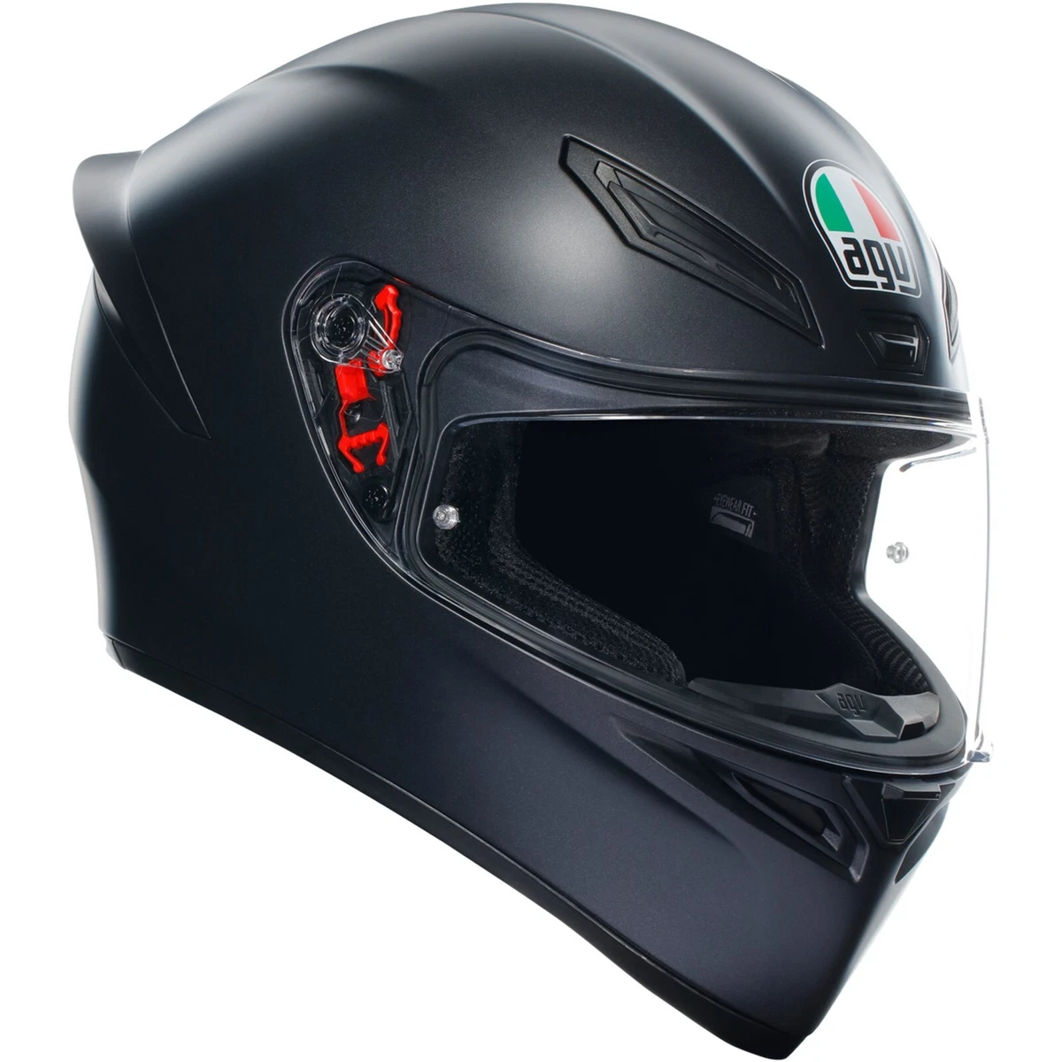 AGV Motorcycle Helmet K1 S Solid - Sport Racing Integral Helmet