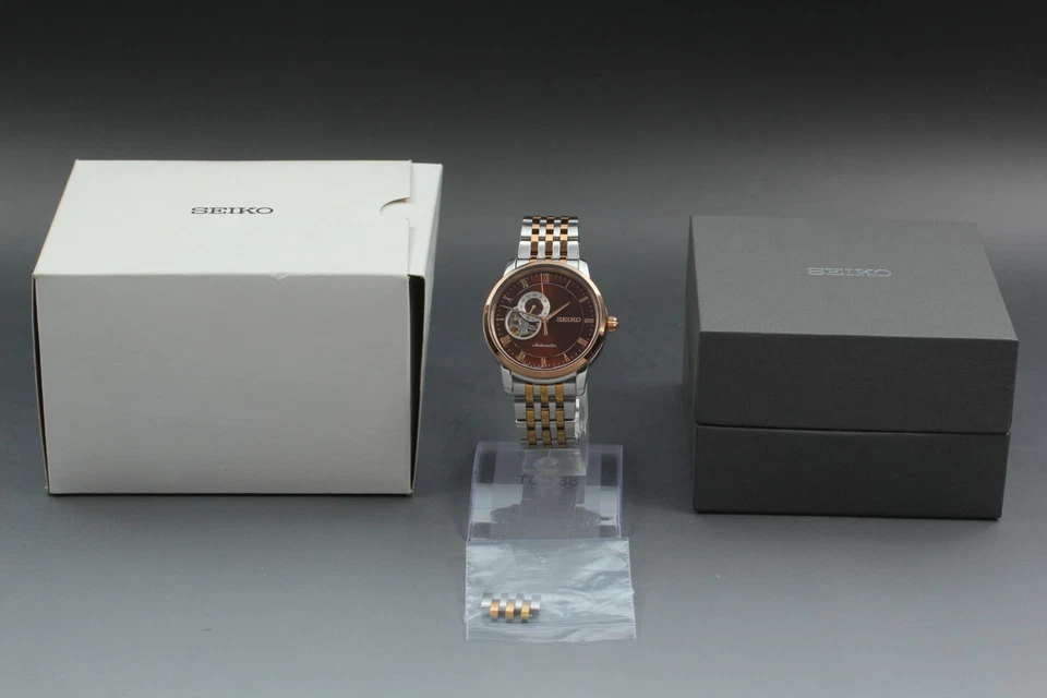 【N Mint w/BOX】 SEIKO Presage 4R39-00M0 Open Heart SARY066 Automatic Men's Watch - Image 2 of 4