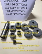 Set Of 8 Pcs New Valve Seat Grinding Stones with Sioux Holder 11/16" Thread