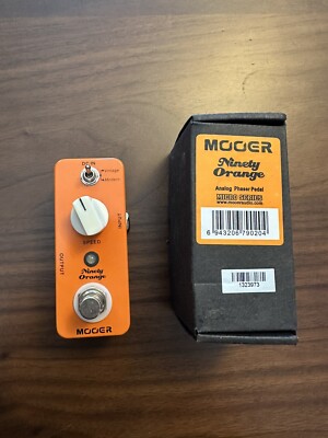 Mooer Ninety Orange    Phaser Electric Guitar Effect Pedal B0P3