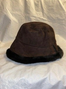 shearling bucket hat