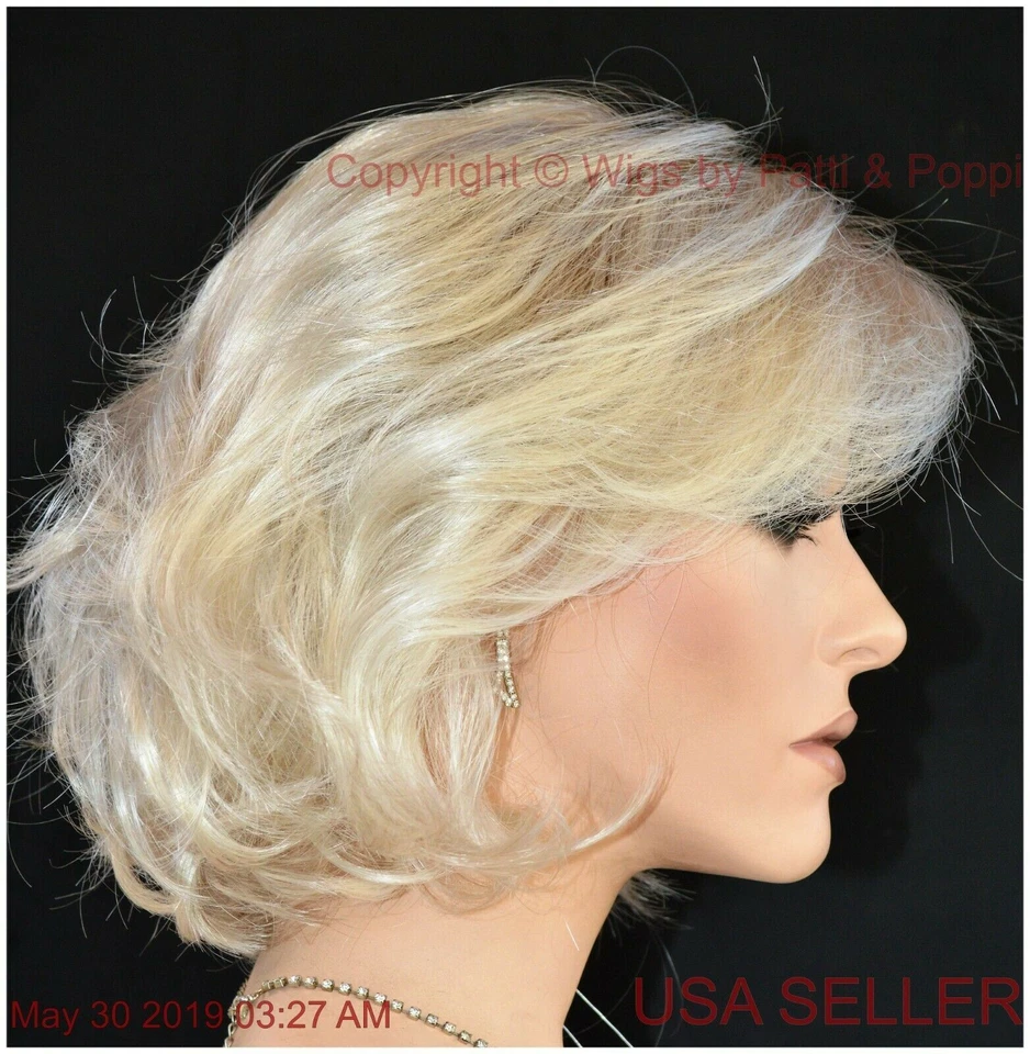 Pelucas Gabor Motivo Moderno GL23-101SS Sunkissed Beige Rubio Corto Playa Ondas Foto 3 de 4