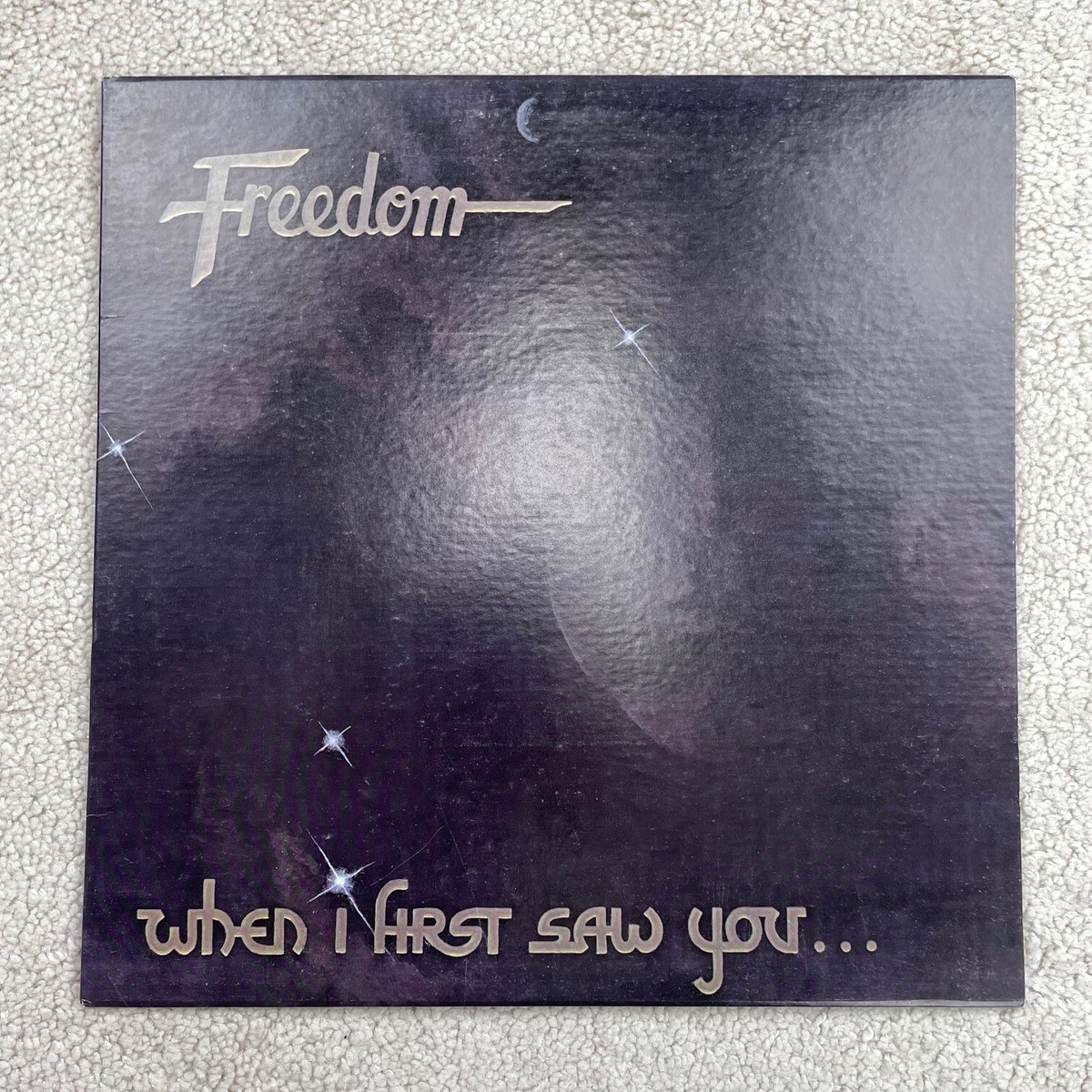 加LP Freedom When I First Saw You MSR002 MORNINGSTAR /00260 Vintage 1980 Freedom When I First Saw You 33 RPM Record
