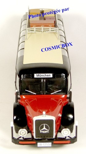 Bus MERCEDES BENZ model O 10000 of 1938 iron coach autobus car passenger vehicle - Picture 2 of 4