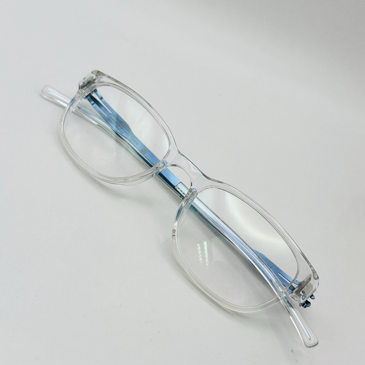 メガネ・老眼鏡 ic! berlin model u55 hauptbahnhof Ic berlin eyeglasses Men Ladies Oval Transparent Blue Mod