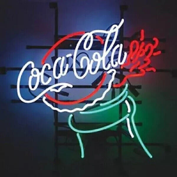 Coca Cola Neon Sign Indiana Collectible Lighting & Neon Lamps for