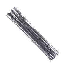 18 Gauge Black Floral Wire 16 Inch,50/Package