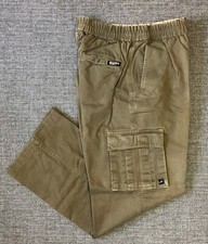 RUSTY NWOT Boys Skater SURFER ELASTIC Pants Teen Skateboard SIZE M CARGO