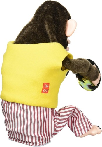 Toy Story Jolly Chimp Monkey Doll Chimp Musical Cymbals Naughtiness Funny JAPAN - 第 3/3 張圖片